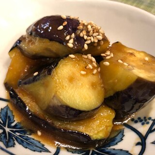 簡単副菜♫なすと生姜の照り焼き
